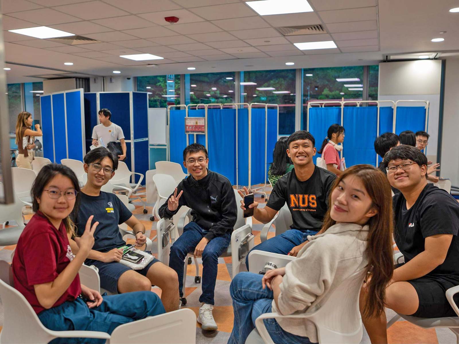 Group photo of participants for UHF 2024 Bone Marrow Donation Drive.