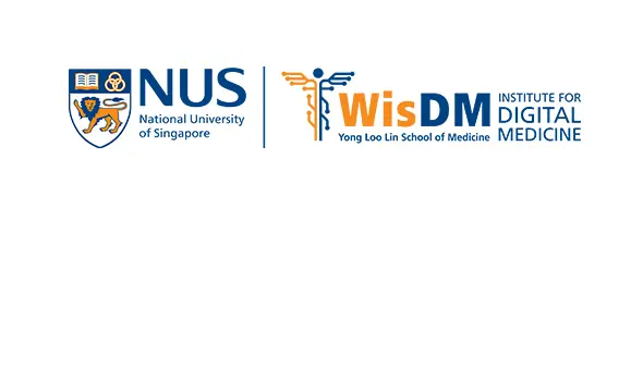 Logos for NUS and the Digital Medicine Research Programme, WisDM