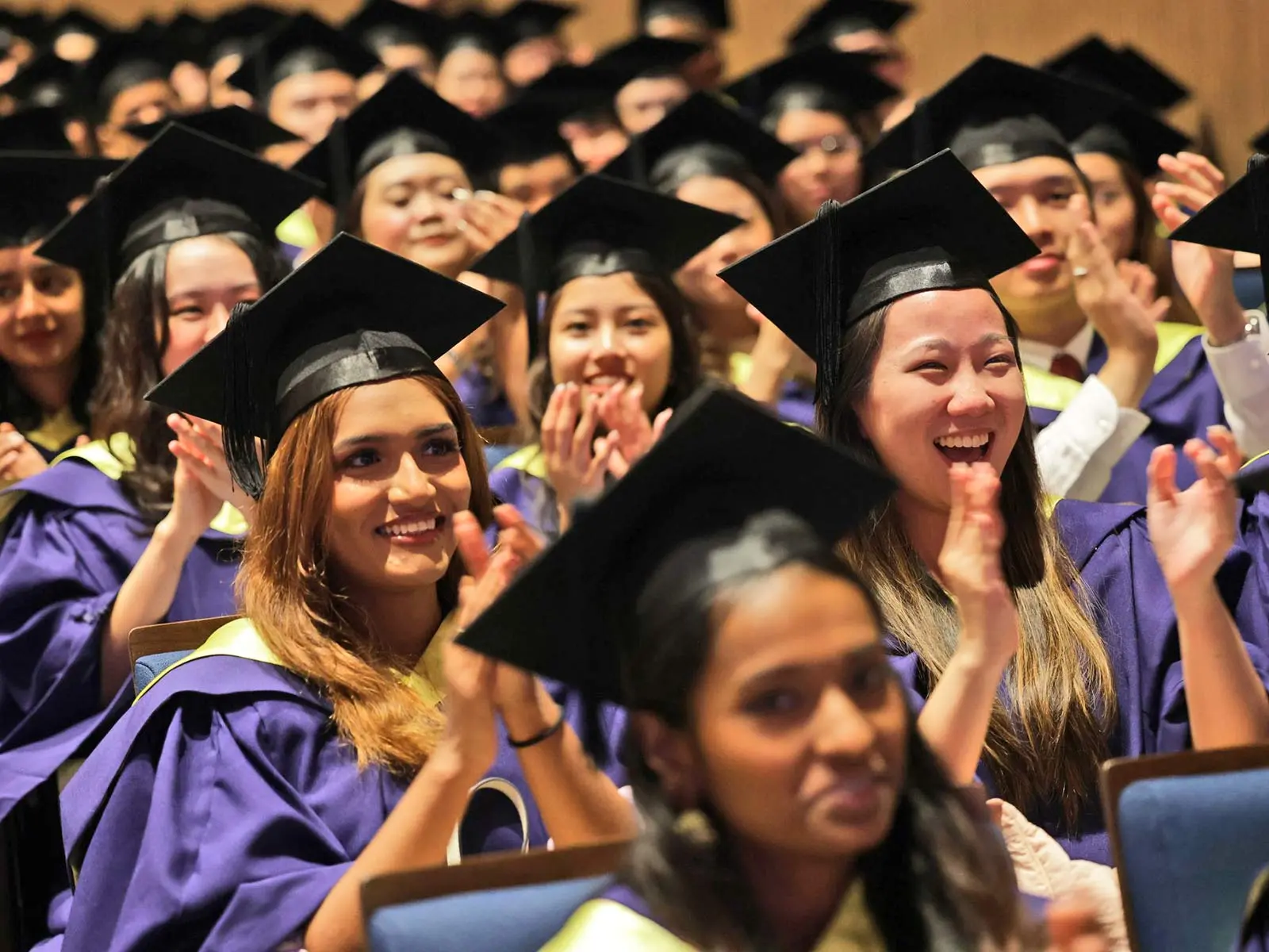 Convocation photo attending the APN speech