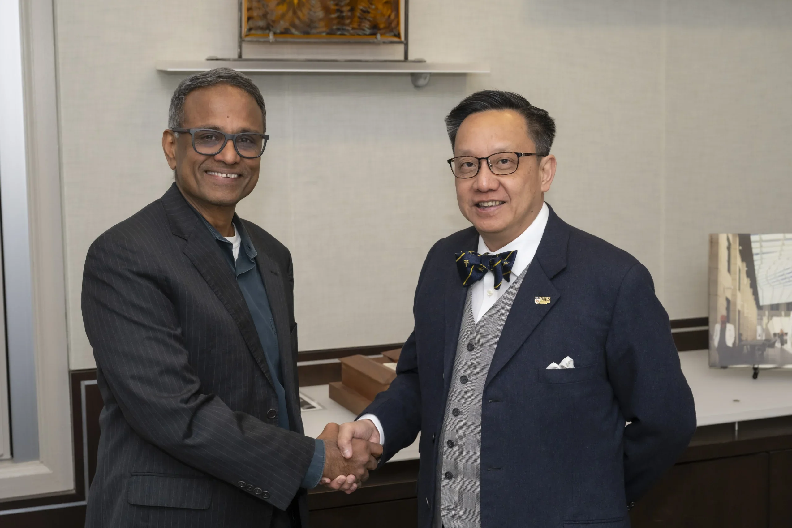 Dean Ramayya Krishnan and Dean Chong Yap Seng