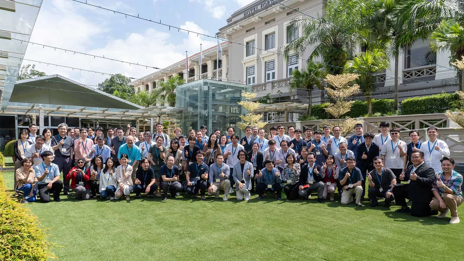 Large group photo of the Fourth ASBA Annual Meeting.