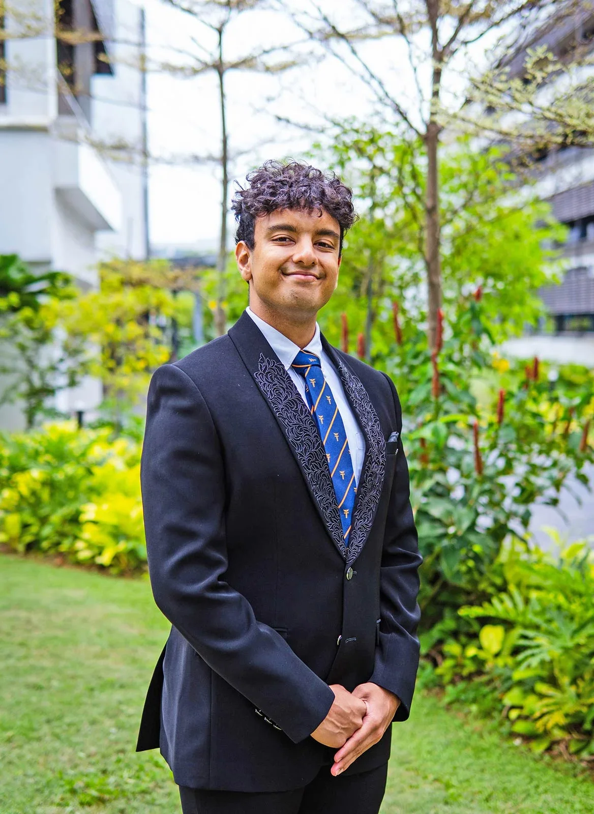 Aravind Madabhush, side-portrait view.