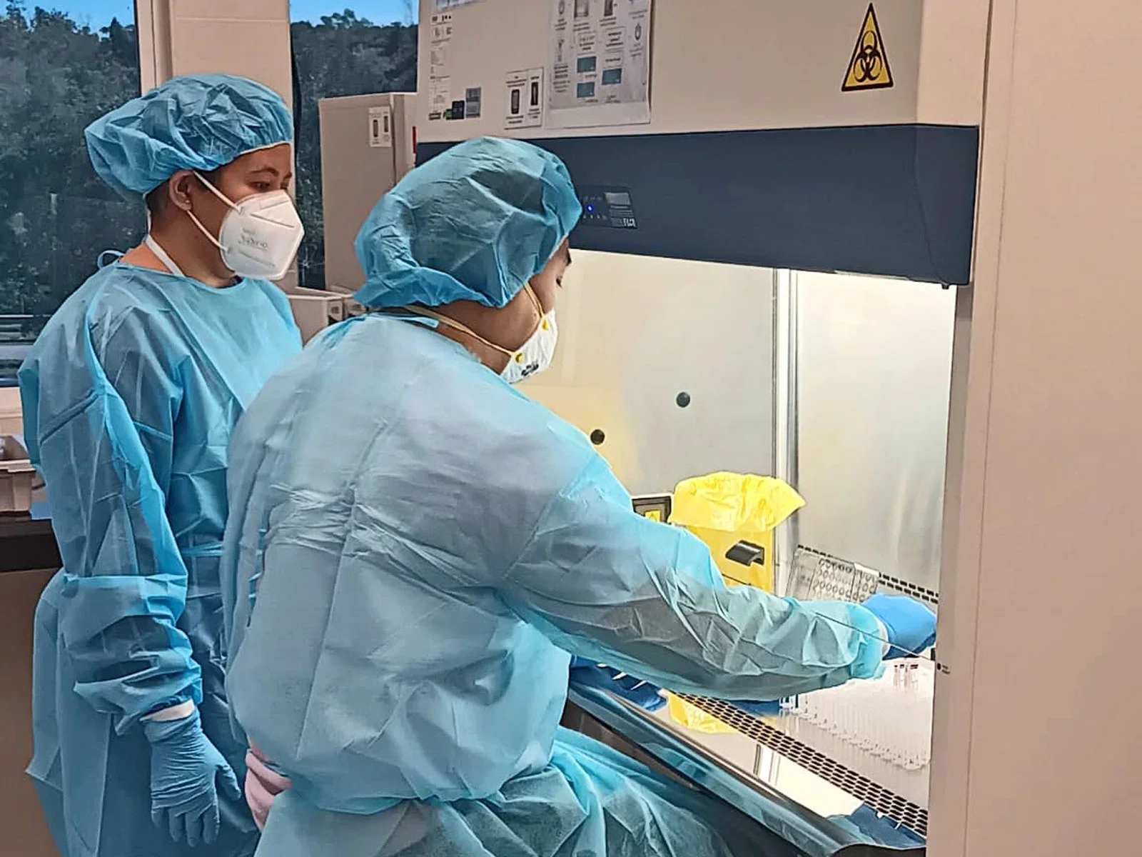 UMS BSL-2+ where TB samples will be processed for the Phase 3 Randomised Controlled Trial at Sabah sites, Malaysia.