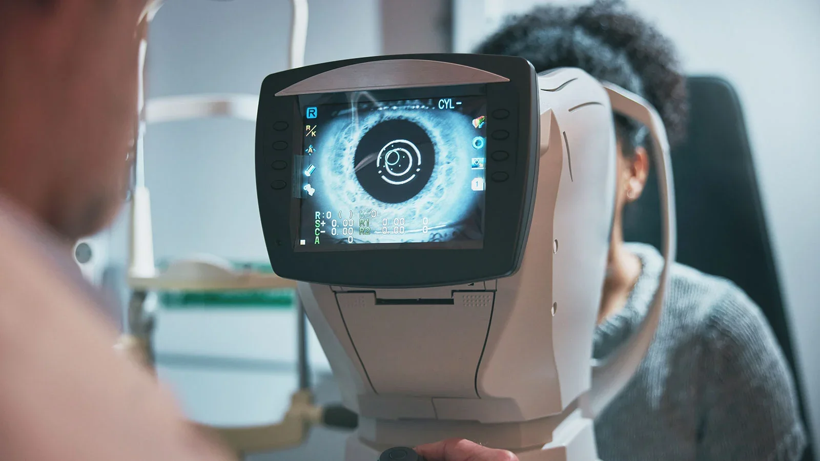 Ophthalmology, eye-screening test.