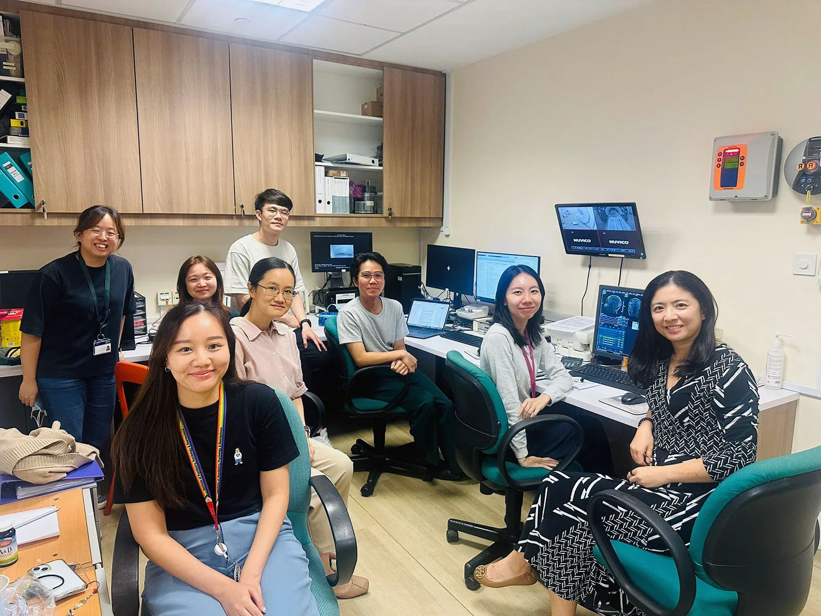 Researchers at the Centre for Translational Magnetic Resonance Research (TMR).