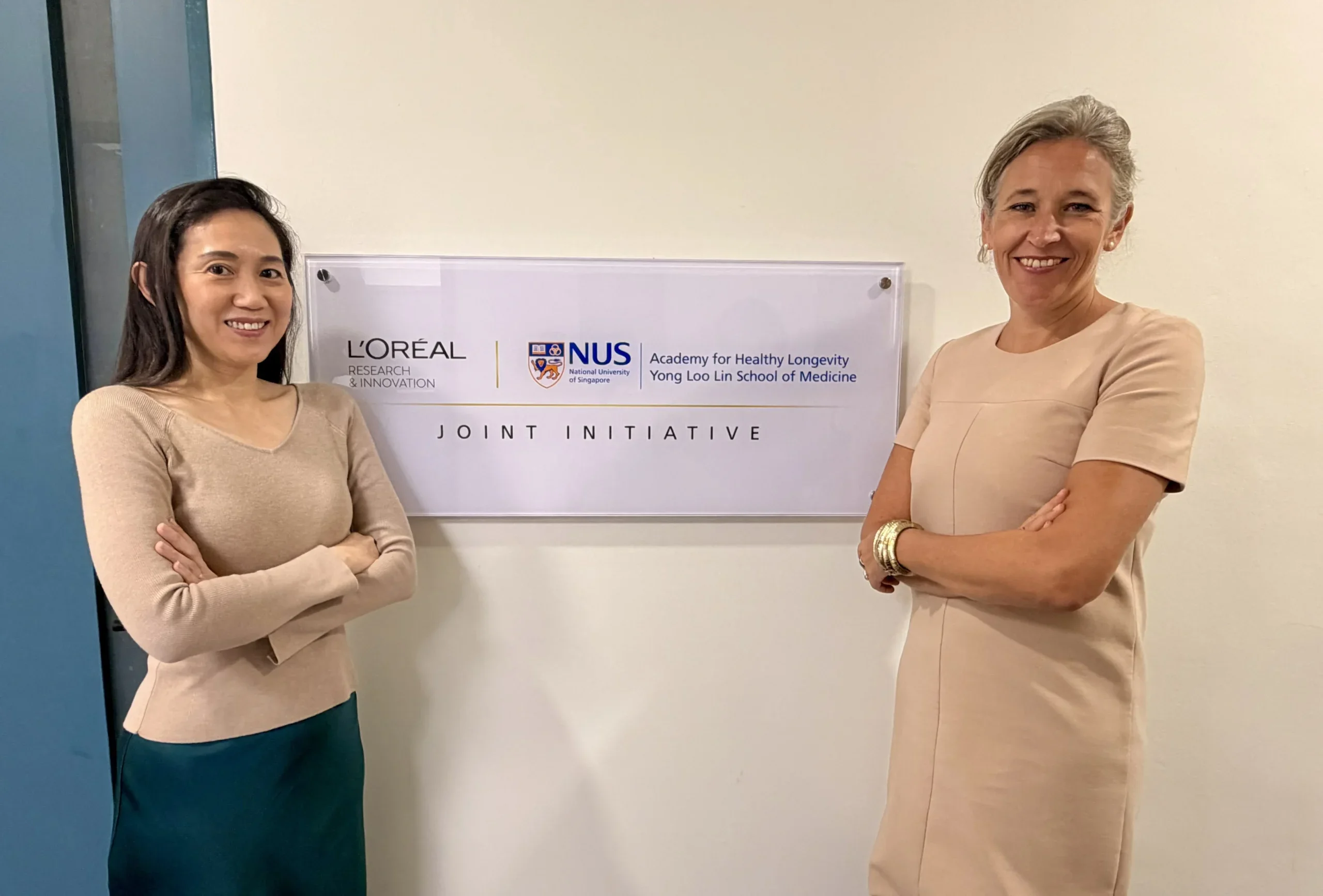 L'Oréal NUS Longevity announcement 1